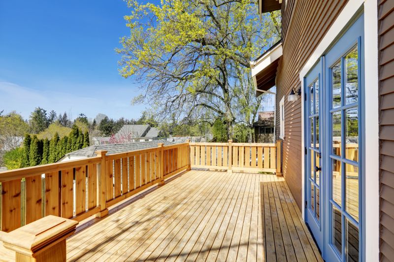 Elegant Deck Entrance